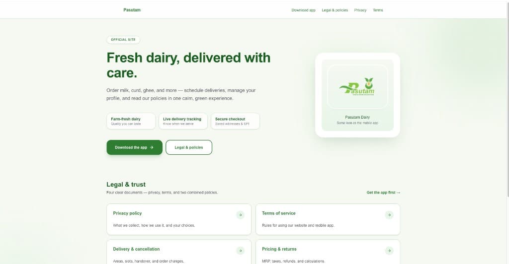 Pasutam Dairy